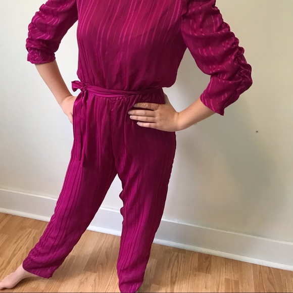 Vintage top notch jumper in easy to love and care for polyester! Killer colour! - Picture 11 of 12